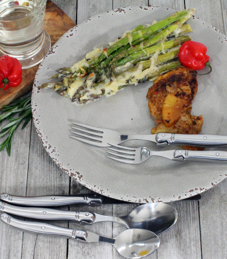 Laguiole 20-Piece Stainless Steel Flatware Set, Service for 4 By French Home