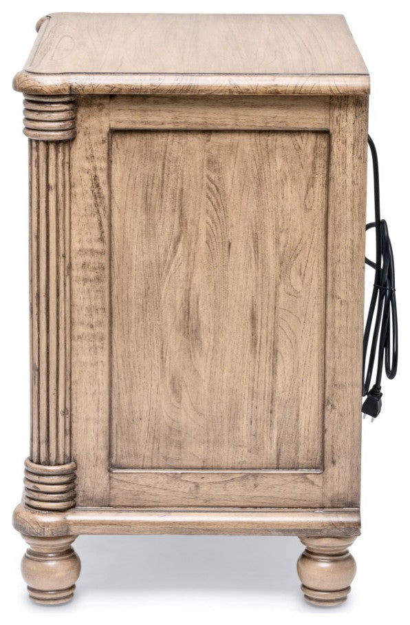 Malibu 2-Drawer Nightstand