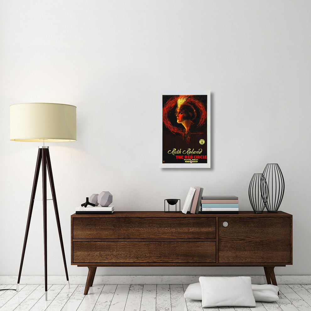 "The Red Circle" Stretched Canvas Giclee by Hollywood Photo Archive, 20x30"