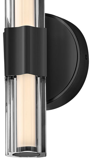 Hinkley Georgette Medium Led Sconce, Black