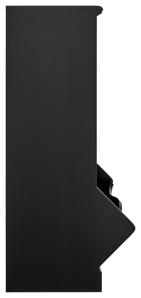 Danya B. Multi-Cubby Storage Cabinet, Black