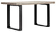 Ancona Desk Solid, Whitewash