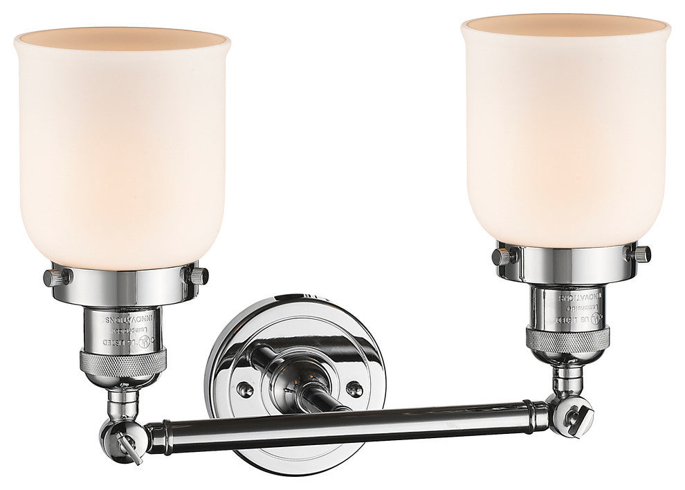 Innovations Lighting 208-Pc-G51-Led 2 Light Dimmable Led Bathroom Fixture