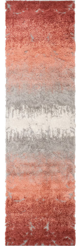 Noori Rug High-low Sierra Grey/Terracotta Runner