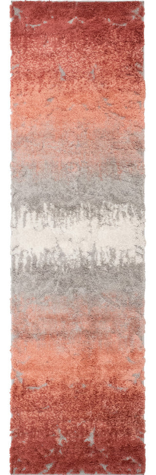 Noori Rug High-low Sierra Grey/Terracotta Runner