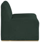 Alta Boucle Fabric Upholstered Accent Chair, Green