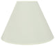 32031 Hardback Empire Shape Spider Lamp Shade, Off White, 16" wide, 6"x16"x12"
