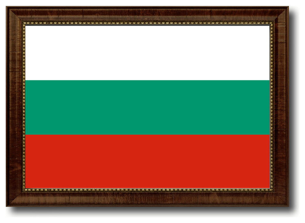 Bulgaria Country Flag Canvas Print, 21"x30"