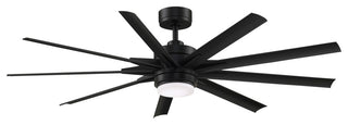 Fanimation Odyn Custom-KIT-64-LK Odyn Custom 64" 9 Blade Indoor / - Black