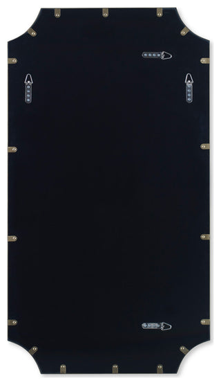 Uttermost Lennox Brass ScallopeDecorner Mirror