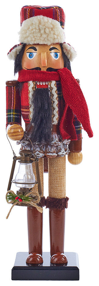 15" Wooden Woodsman Nutcracker