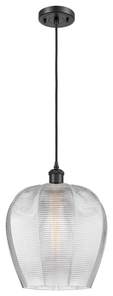 Innovations Lighting 516-1P-BK-G462-12 Norfolk 1 Light 11.75" Mini Pendant