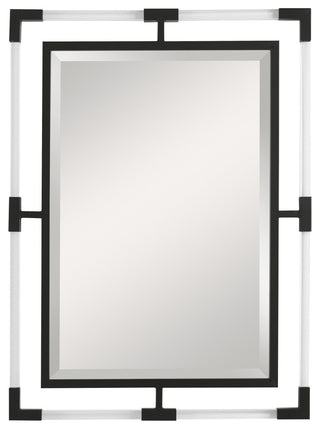 Uttermost Balkan Black Iron Mirror