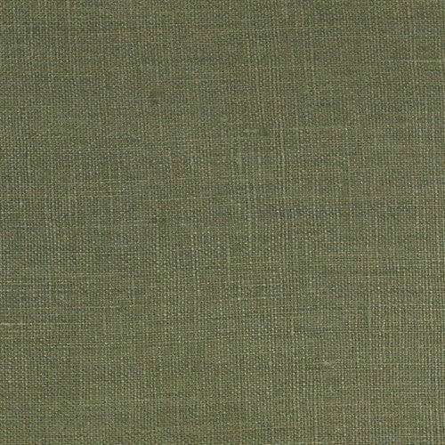 Pillow Decor - Tuscany Linen 18 x 18 Throw Pillows, Fig Green