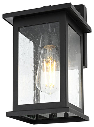 Home Living 6" Outdoor Wall Sconce, Black
