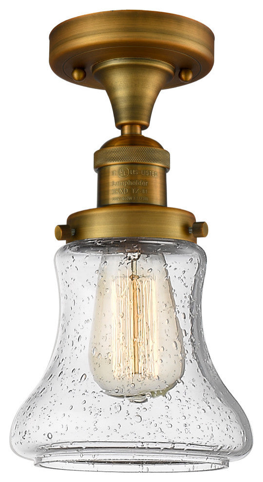 Innovations Lighting 517-1Ch-Bb-G194 1 Light Semi-Flush Mount