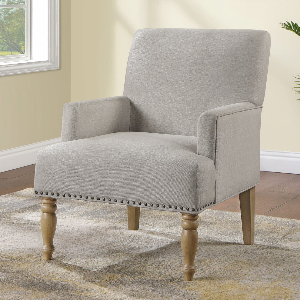 Anna Beige Arm Chair