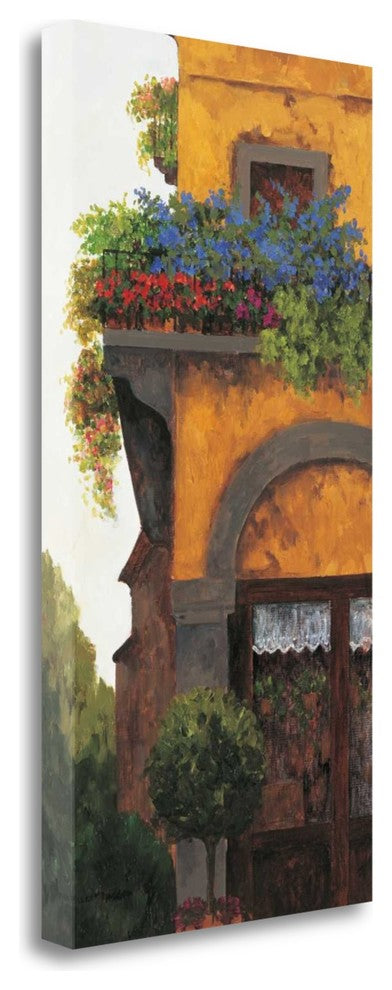 "Verona Balcony I" By Montserrat Masdeu, Giclee Print on Gallery Wrap Canvas