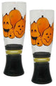 Pumpkin Family Pilsner Glasses, Set of 2
