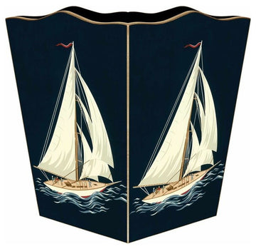 Sailboat Wastepaper Basket