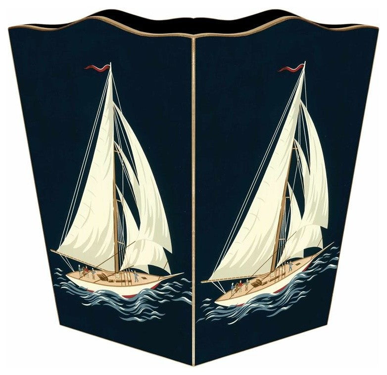 Sailboat Wastepaper Basket