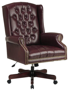 Deluxe High Back Traditional Executive Chair