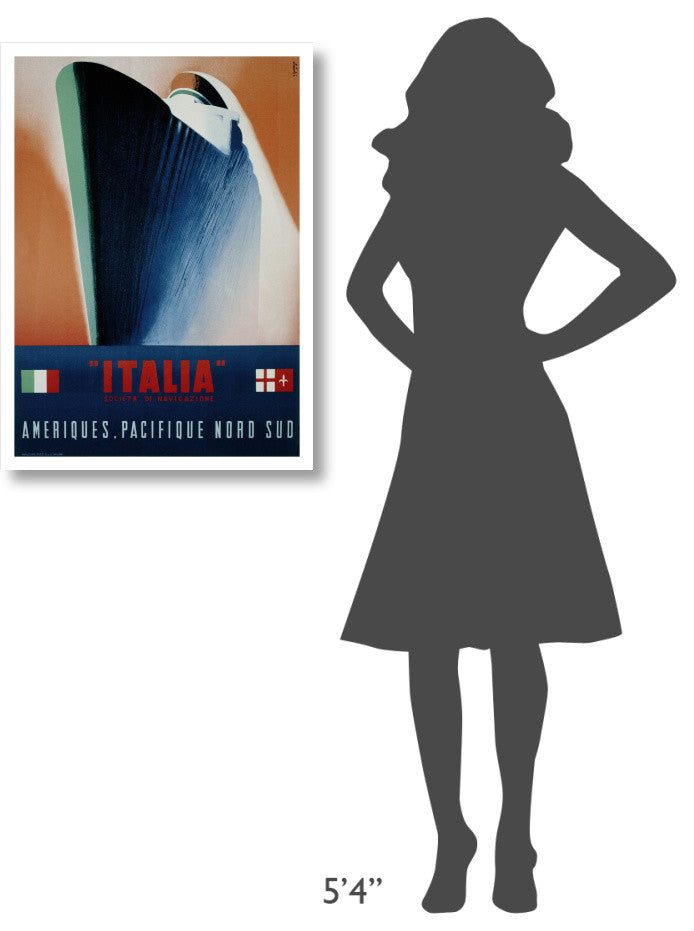 "Italia" Digital Paper Print by Giovanni Patrone, 23"x32"