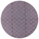 Ahgly Company Indoor Round Mid-Century Modern Area Rugs, 3' Round