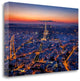 "City Lights" By H.J. Herrera,Ready to Hang Giclee Print on Gallery Wrap Canvas