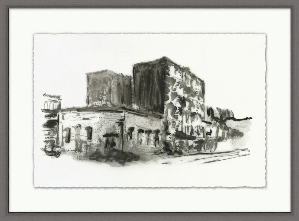 City Sketch, Giclee Reproduction Artwork