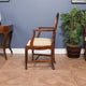 Round Back Inlaid Arm Chair