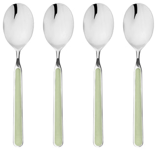 Fantasia American Coffee Spoon Set 4-Piece Set, Sage