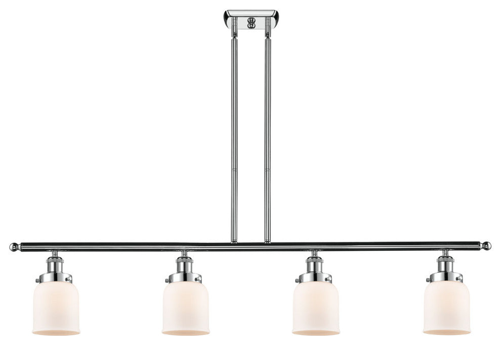 INNOVATIONS LIGHTING 916-4I-PC-G51 Small Bell 3 Light Island Light