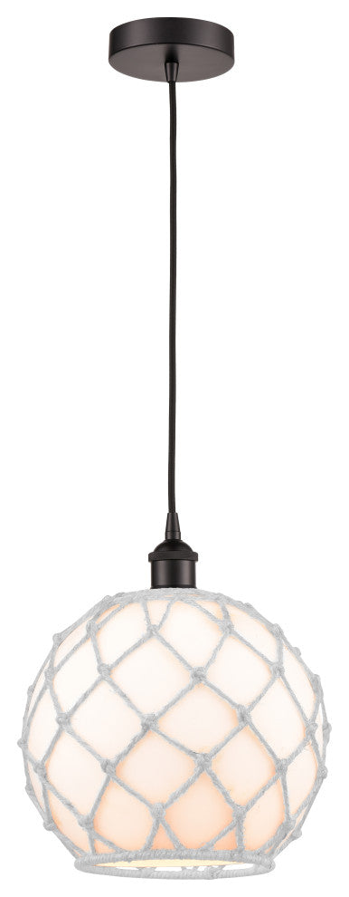 Innovations 616-1P-OB-G121-10RW 1-Light Mini Pendant, Oil Rubbed Bronze