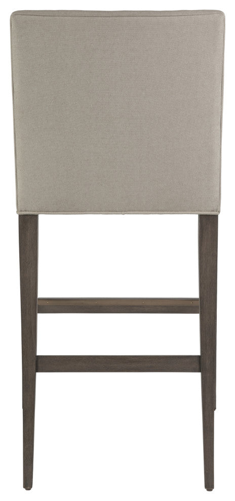 Madox Upholstered Low Back Barstool