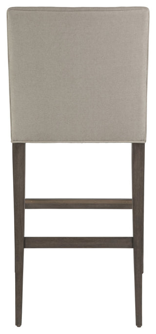Madox Upholstered Low Back Barstool