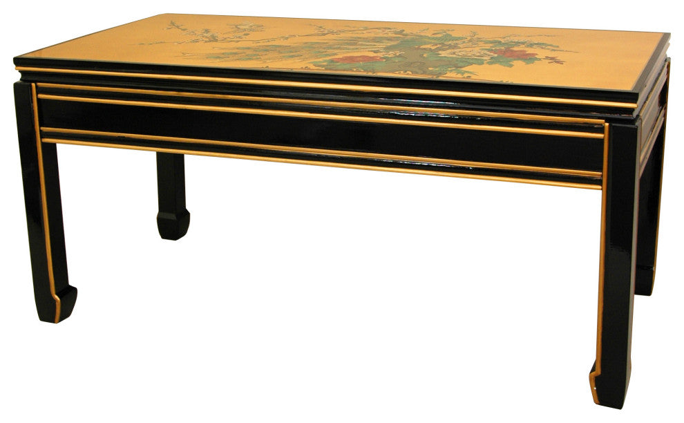 Gold Leaf Coffee Table