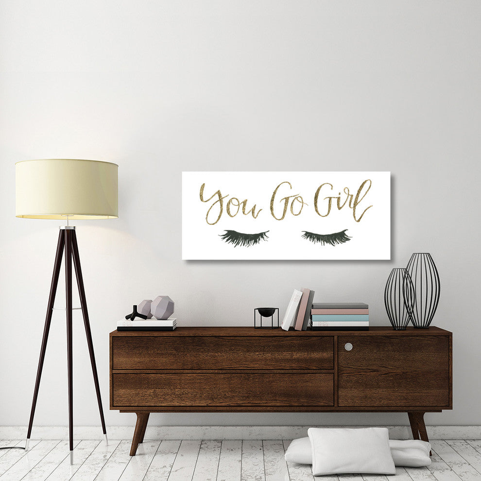 "Girl Power V" Digital Paper Print by Jenaya Jackson, 52"x22"