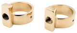 Kingston Drain Bracelets for Supply Line Support from CC452, Polished Brass