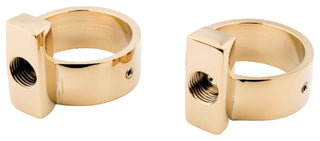 Kingston Drain Bracelets for Supply Line Support from CC452, Polished Brass