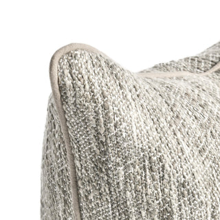 Sharma Cotton Blend Throw Pillow, Natural, 22x22