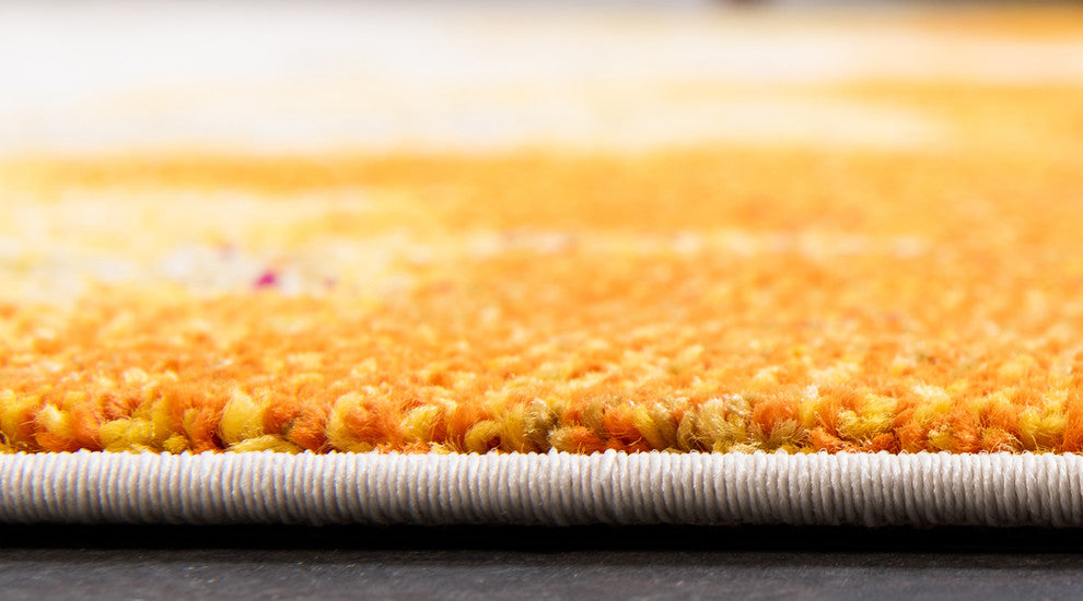 Rug Unique Loom Estrella Yellow Rectangular 3' 3 x 5' 3