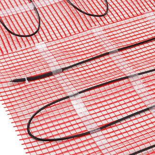 VEVOR Floor Heating Mat Copper Core Electric Warm Tile, 20 Sq.ft 240w