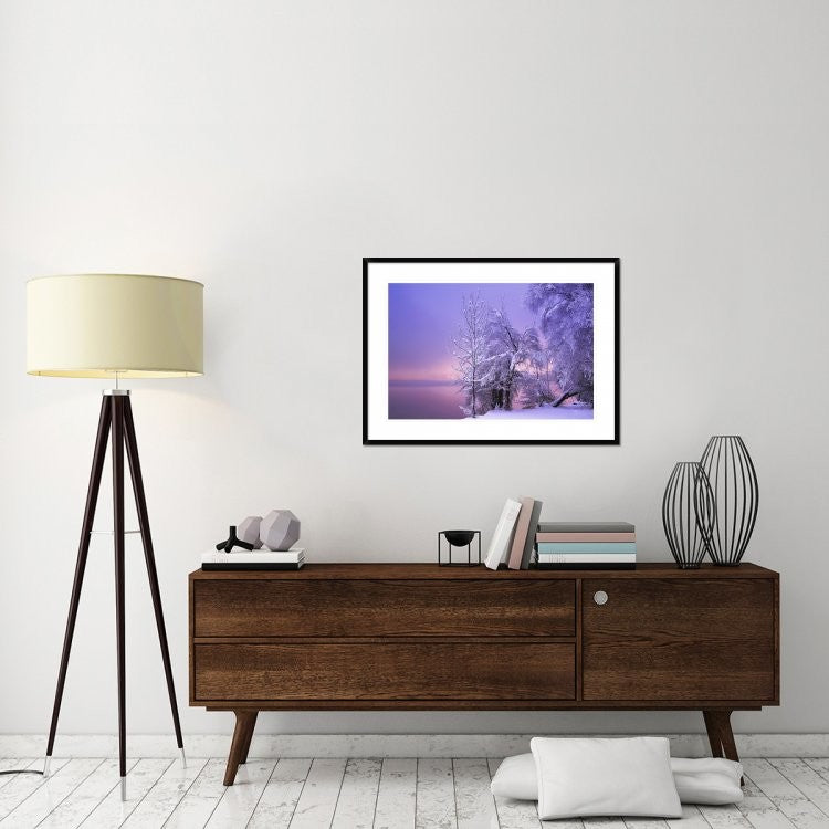 "Stillness" Framed Digital Print by Norbert Maier, 38"x28"