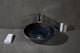 Toros Black Natural Stone Marble Vessel Sink Polished (D)16" (H)6"