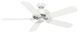Casablanca 54" Panama DC Snow White Ceiling Fan With Handheld Remote