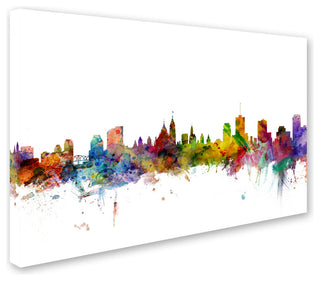 'Ottawa, Canada Skyline' Canvas Art by Michael Tompsett