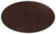 Tulip 78" Wood Oval Dining Table-Black Cherry Walnut