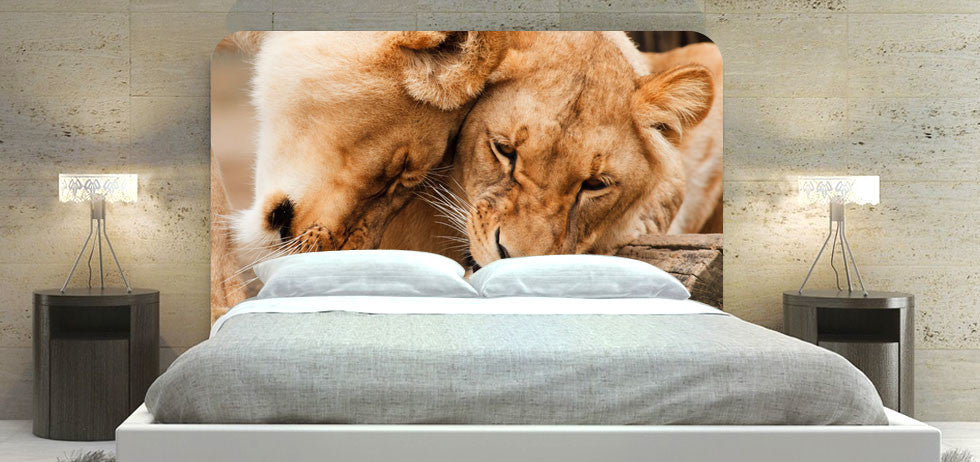 "Lion Mates" Headboard