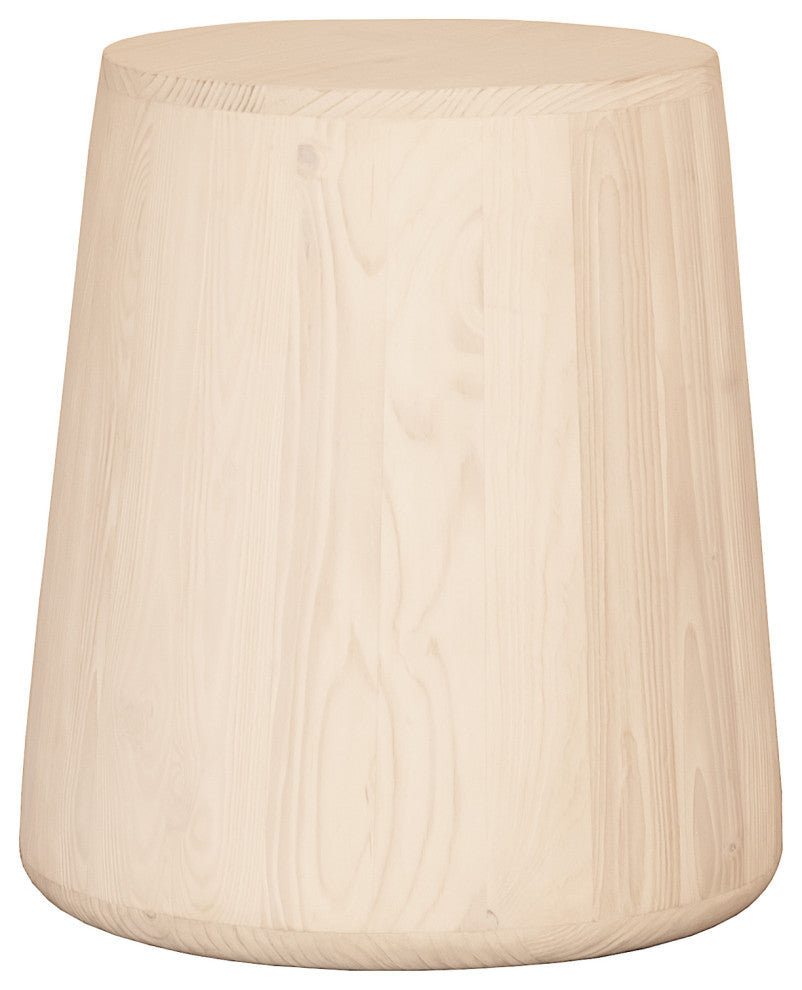 Mott End Table Ebony, Natural